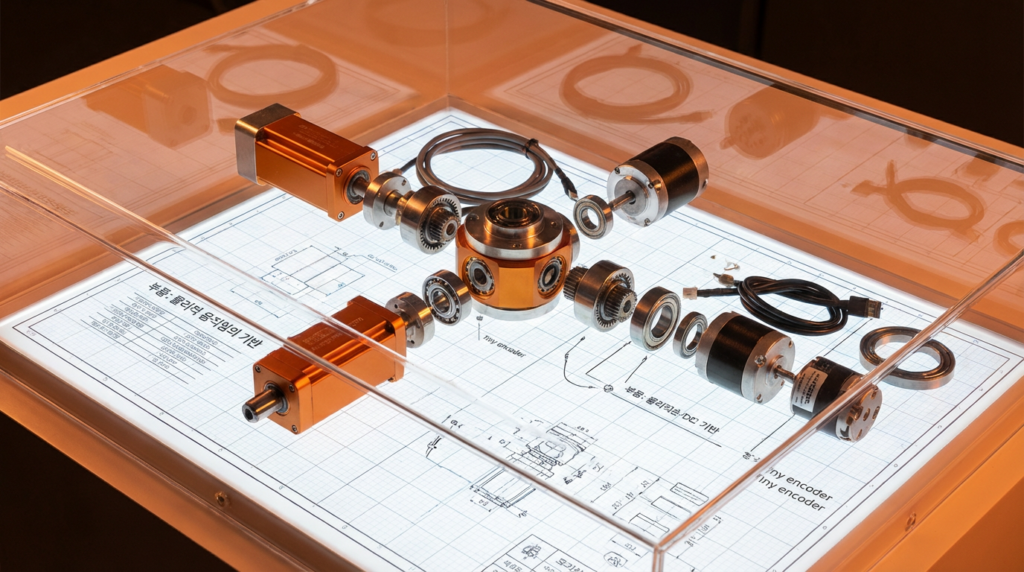 부품 레이어 - 물리적 움직임의 기반