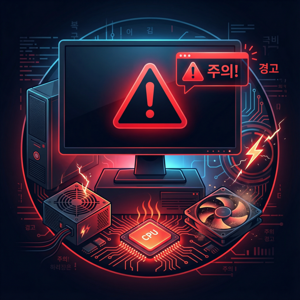 컴퓨터 갑자기 꺼짐 현상, 원인부터 해결 방법까지 완벽 분석